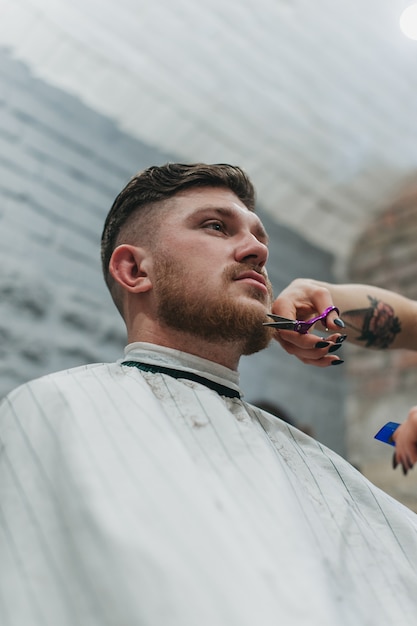 Dangerous razors in barbershop