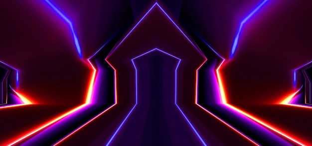 Dark abstract futuristic background