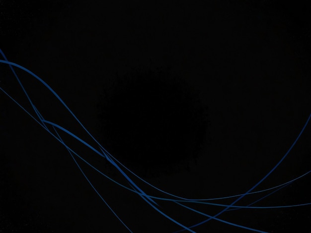 a dark background with a black circle in the center