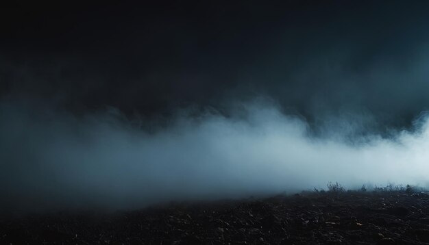 Photo a dark background with smoke coming out of it and a sign that says  smoke