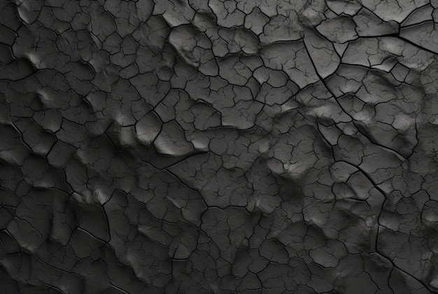 Dark black cement texture background generative ai