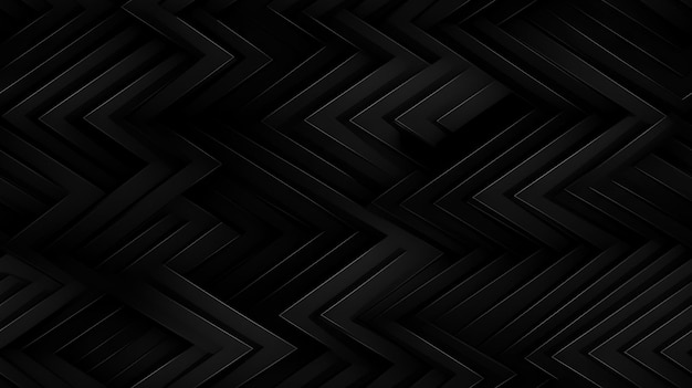 Dark black Geometric grid background Modern dark abstract texture Seamless patternx9