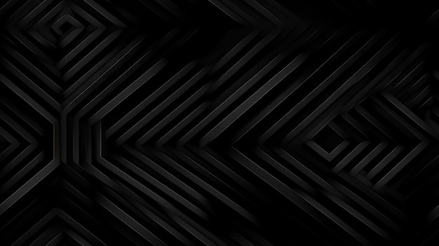 Dark black Geometric grid background Modern dark abstract texture Seamless patternx9