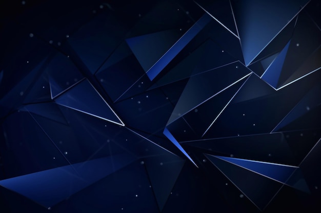 Dark blue abstract modern background AI Generated