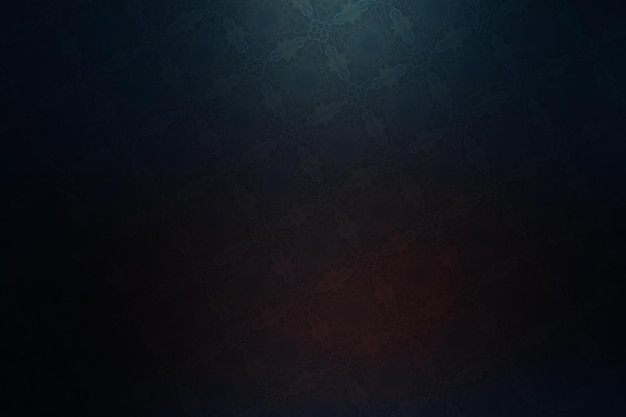 Dark blue background with a pattern of geometric shapes