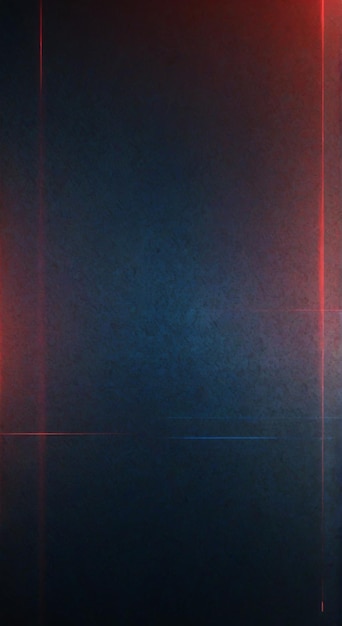 a dark blue background with a red and blue border