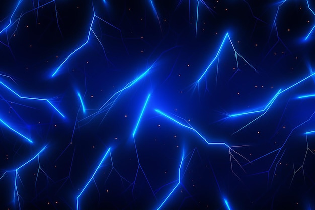 Photo dark blue bolt abstract creative background design