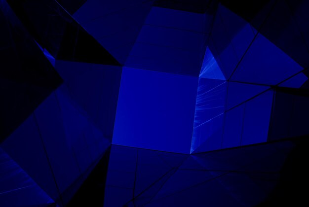 Dark Blue Bolt Abstract Creative Background Design