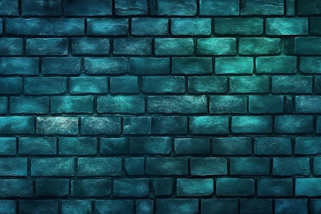 A dark blue brick wall with a blue brick wall background.