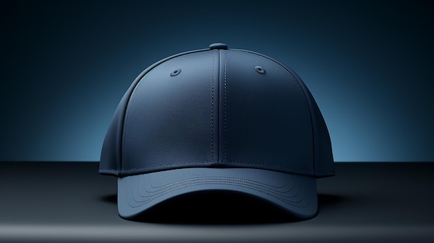 dark blue cap isolated made by generative AI