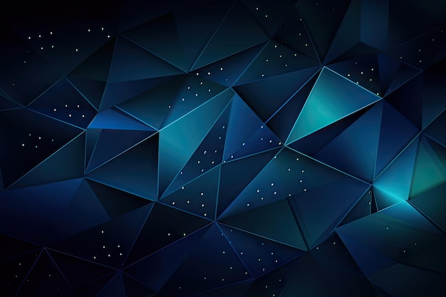 Dark blue color background Geometric shape Wallpaper gradient