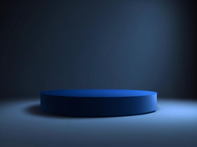 Dark Blue Light product presentation Background