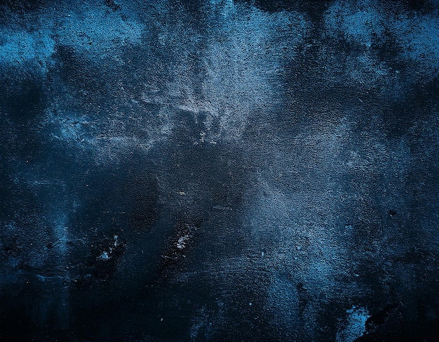 Photo a dark blue wall with a blue background with a few small holes in it