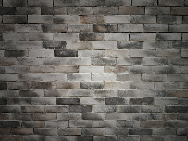 Dark brick cement texture wall background 