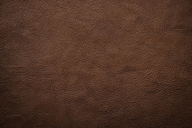 Dark brown natural leather texture vintage background