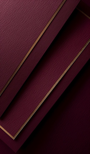 Photo dark burgundy background with overlapping textured panels and gold accents