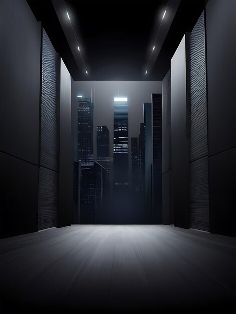 Dark Business Background design ai generated