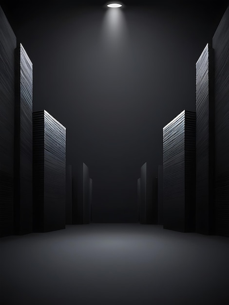 Dark Business Background design ai generated