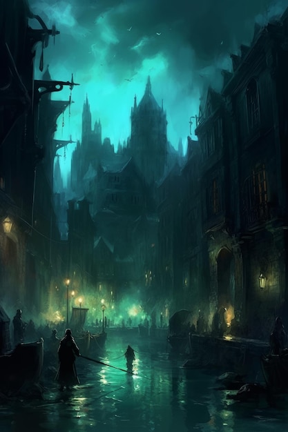 The dark city of the dead