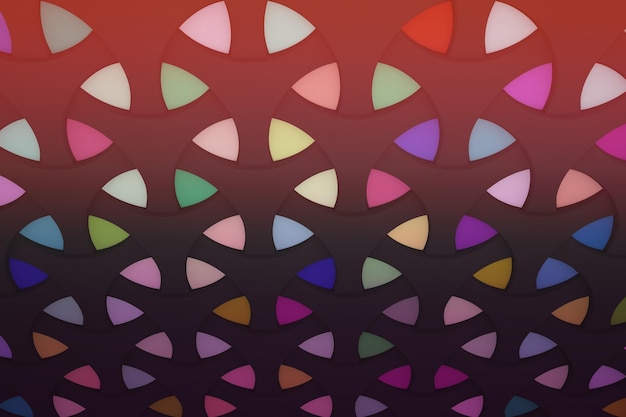 Dark colorful mosaic background with geometric shapes