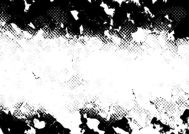 Dark design background surface vector Grunge black and white pattern Monochrome particles