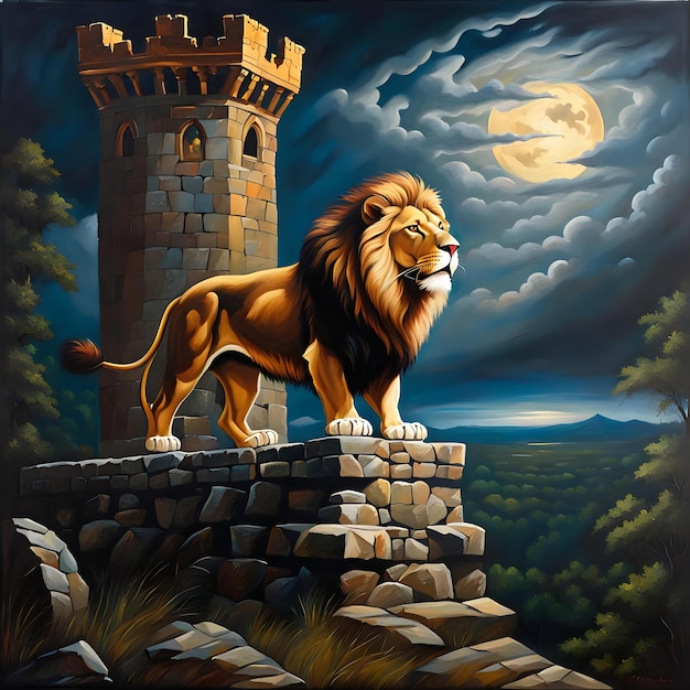 Dark Dominion A Fantasy Lion Roars