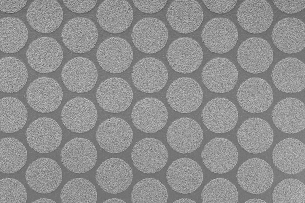 Dark Gray textured vinyl background Dot pattern Full frame