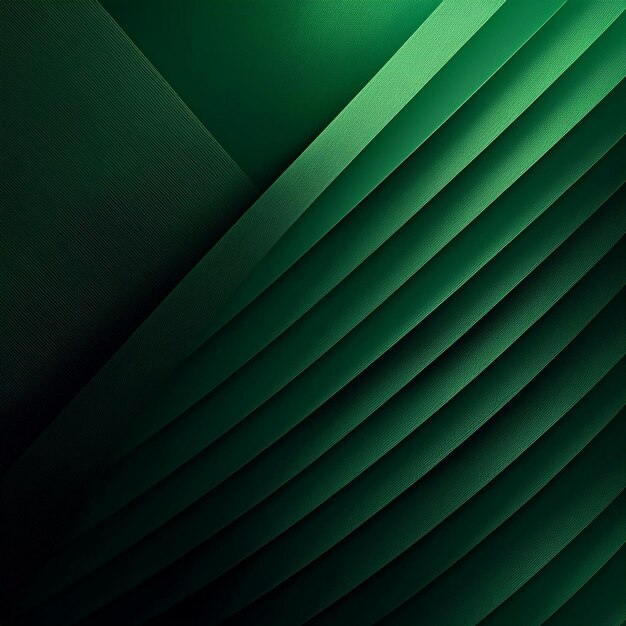 Photo dark green background with diagonal abstract stripes dynamic and elegant design for a modern look