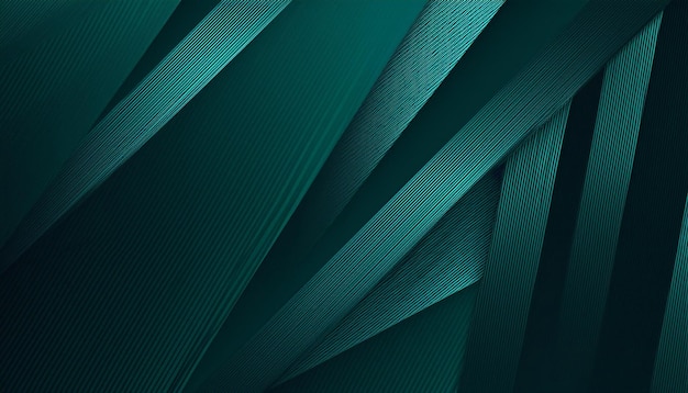 Dark Green Background with Diagonal Abstract Stripes Dynamic and Elegant Design for a Modern Look