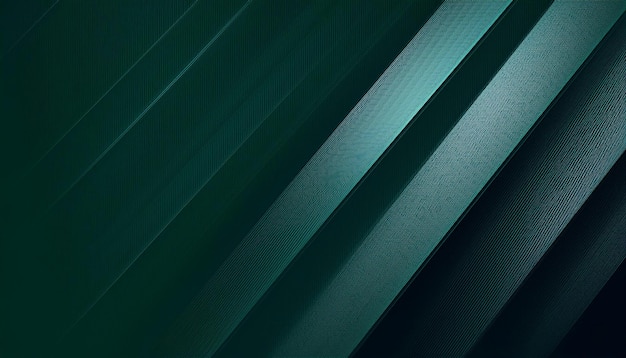 Dark Green Background with Diagonal Abstract Stripes Dynamic and Elegant Design for a Modern Look