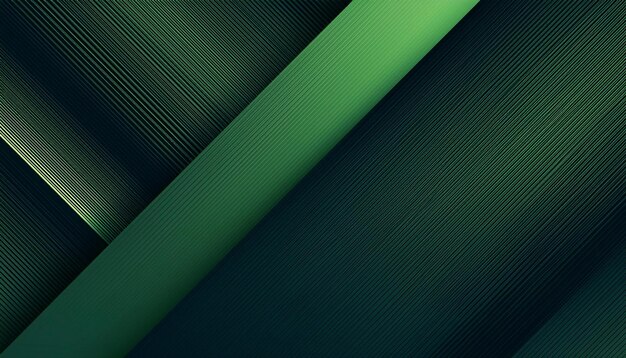 Dark Green Background with Diagonal Abstract Stripes Dynamic and Elegant Design for a Modern Look