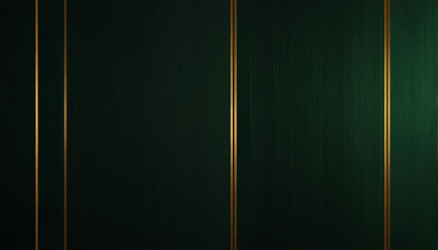 a dark green background with a gold line that says the edge of the frame