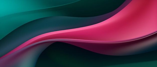 dark green and pink gradient abstract banner background