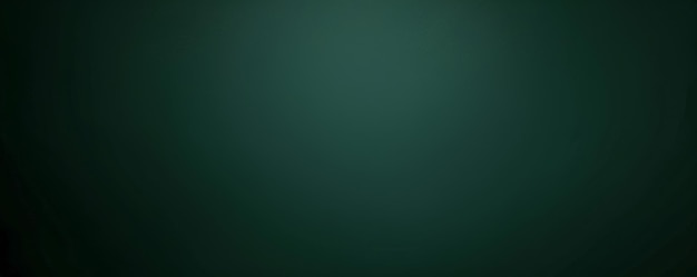 Photo dark green solid color background flat texture for graphic design or web projects