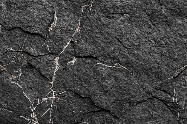 Dark grey black stone background Rock texture Black slate background