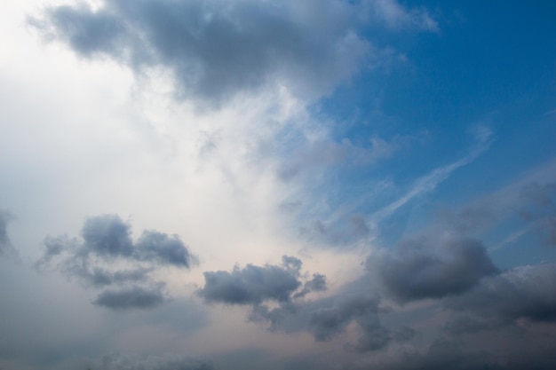 Dark and grey clouds found in the sky