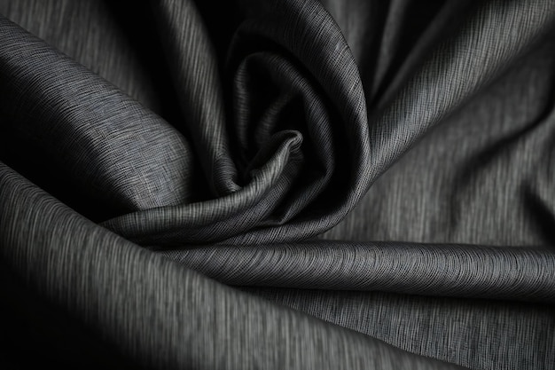 Dark grey cotton fabric texture abstract textures