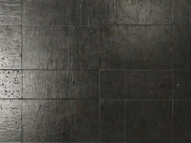 a dark grey wall with a dark grey tile with a dark grout