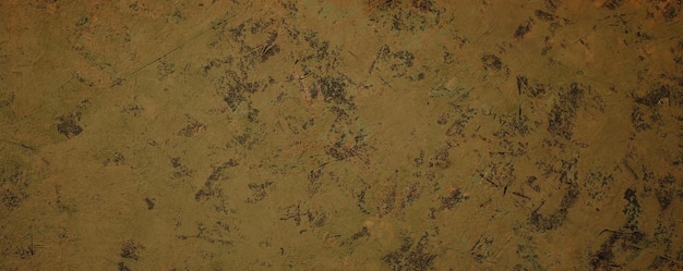 Dark grunge brown background long banner