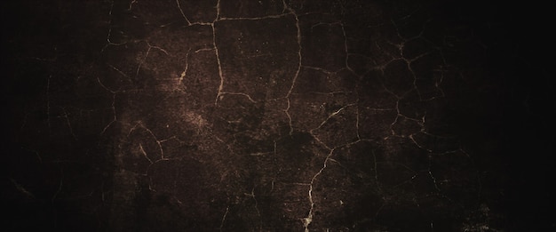 Dark Grunge and Scratched Wall Background Texture