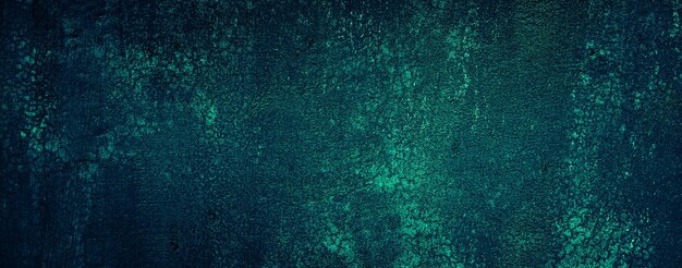 dark grungy green texture cement concrete wall abstract background