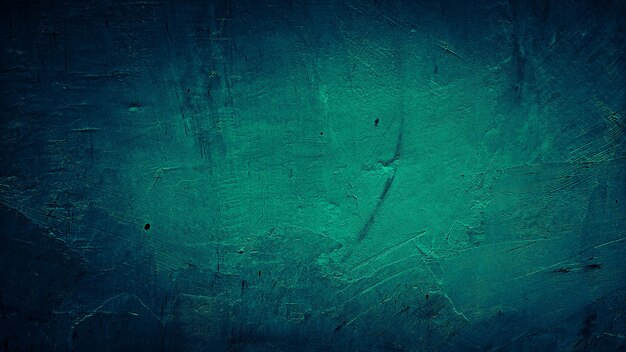 dark grungy green texture cement concrete wall abstract background