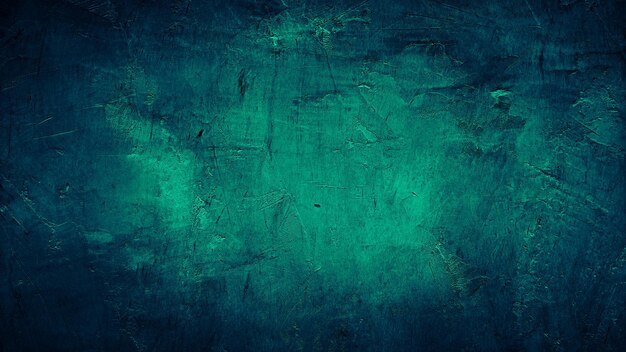 dark grungy green texture cement concrete wall abstract background