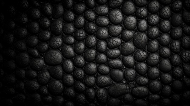 Dark leather texture background ai generative