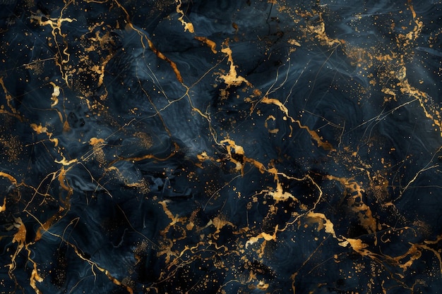 dark marble texture seamless pattern Luxury Black and Gold Marble texture background vector