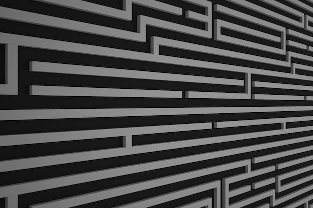 Dark monochrome minimal geometry background