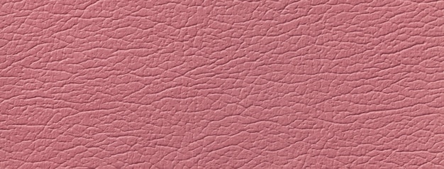 Dark pink leather texture background with pattern macro Structure of natural rose textile backdrop