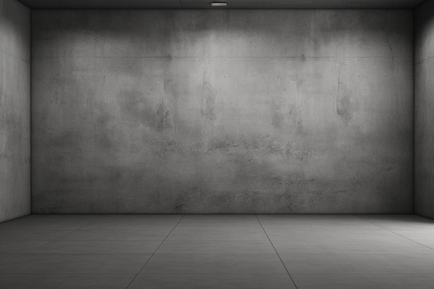 Dark plain gray wall product background