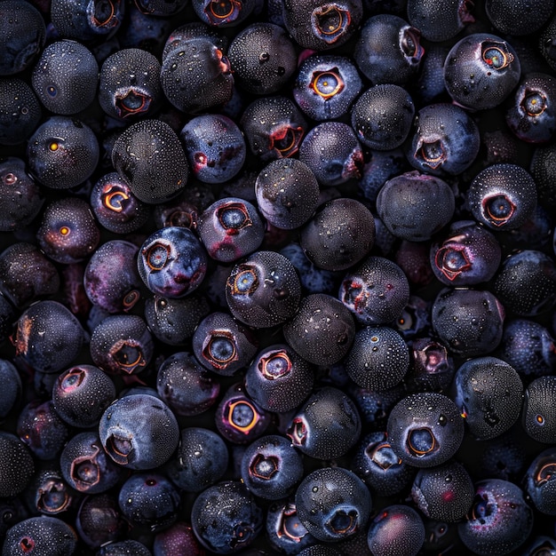 Photo dark purple berries texture background currant pattern elderberry banner black irga saskatoon berry