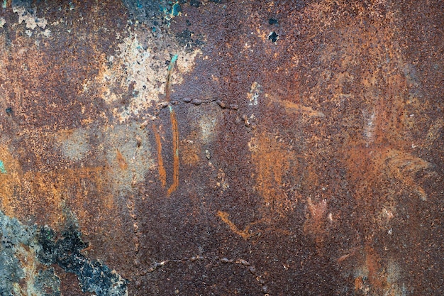 Dark rusty metal texture background